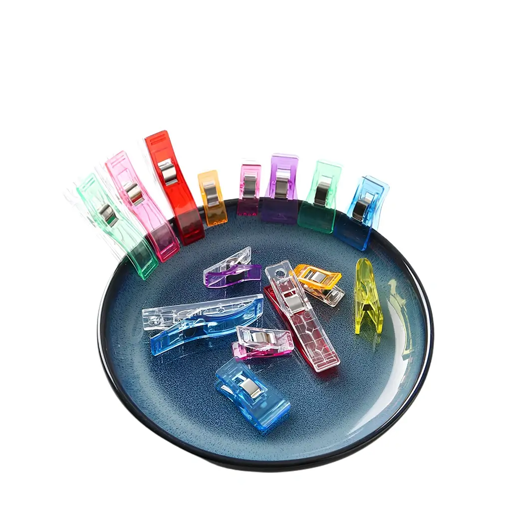 Kẹp nhựa cố định vải nhiều màu sắc tiện dụng