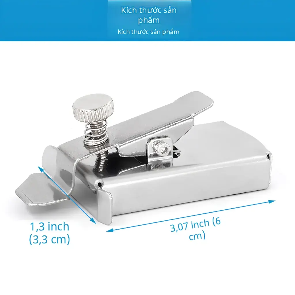 Cữ nam châm lùn điều chỉnh độ cao cho máy may công nghiệp
