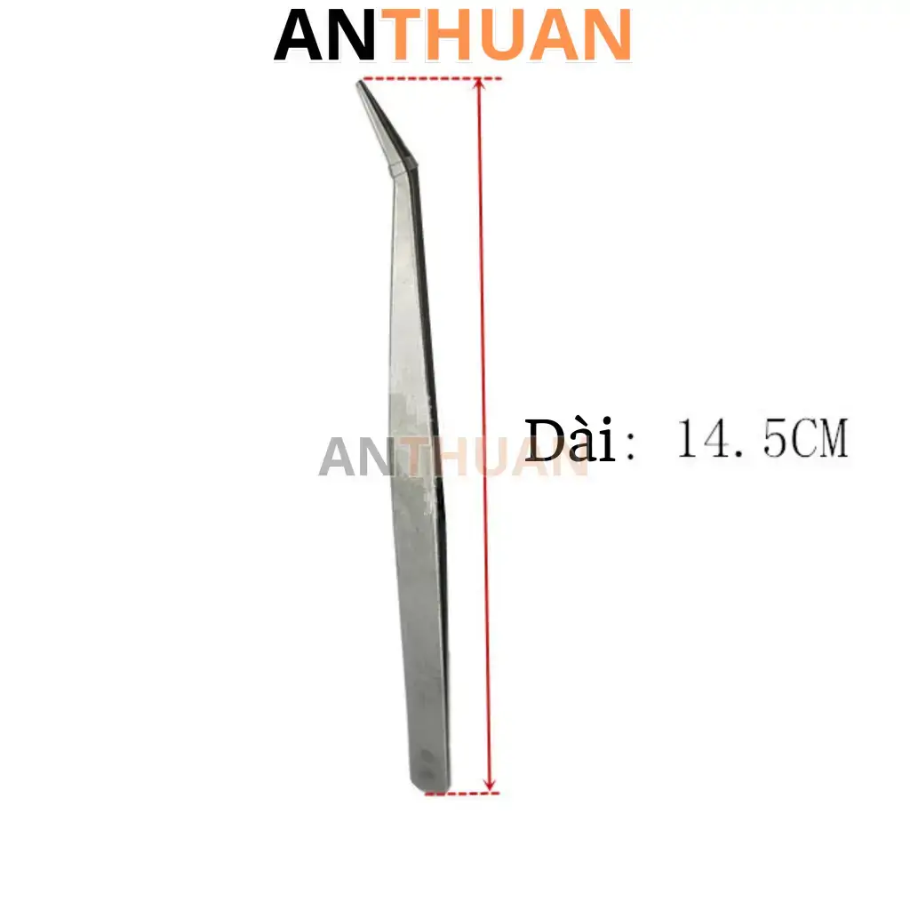 Nhíp gắp chỉ cong TWE-7, nhíp vệ sinh máy may - phụ kiện may mặc