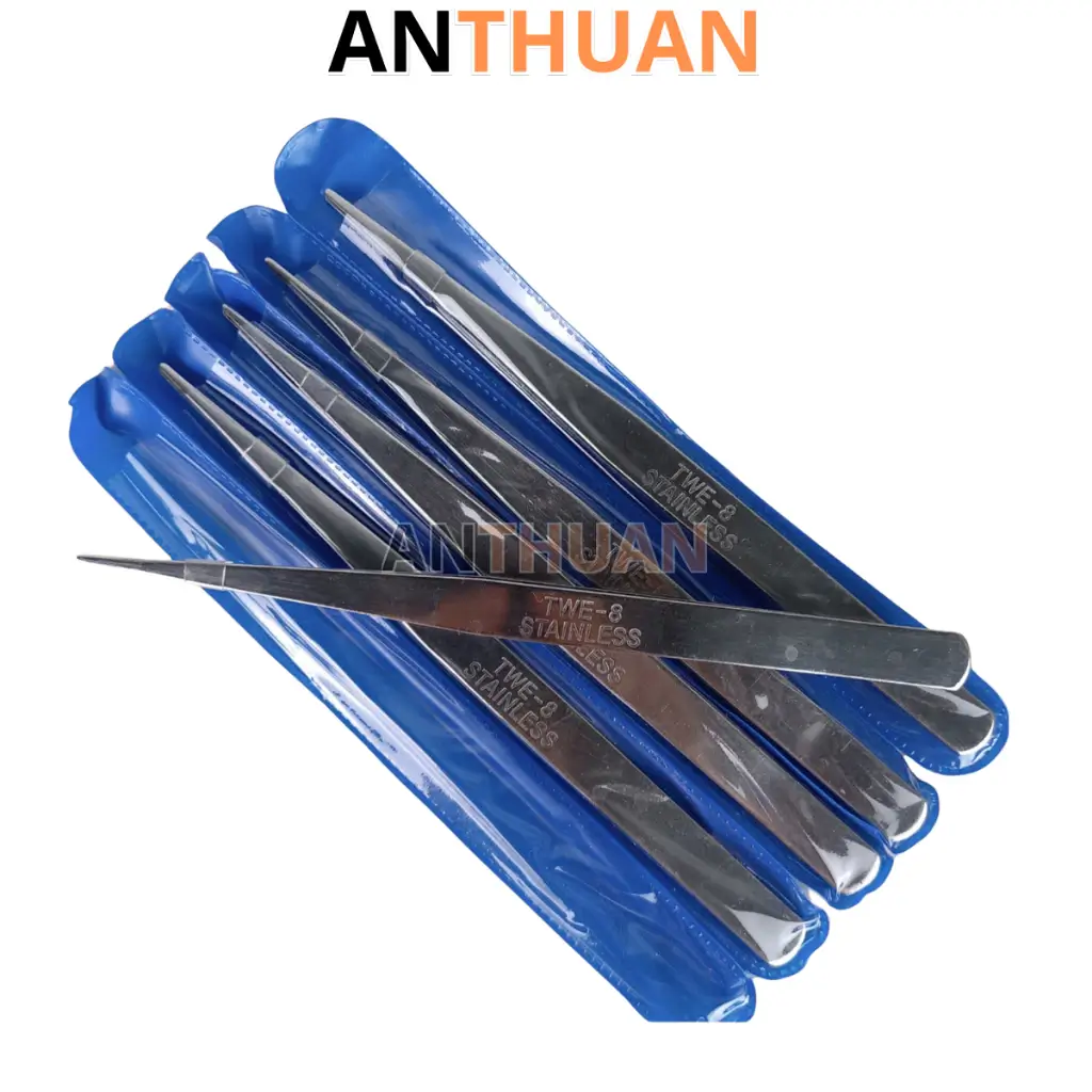 Nhíp gắp chỉ cong TWE-7, thẳng TWE-8, nhíp vệ sinh máy may - phụ kiện may mặc
