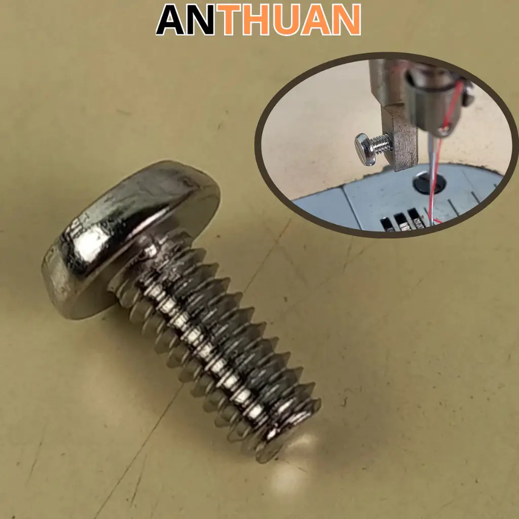 Ốc vít máy may 1 kim công nghiệp - Ốc chân vịt, Ốc gắn kim, Ốc mặt nguyệt, Ốc răng cưa/bàn lừa