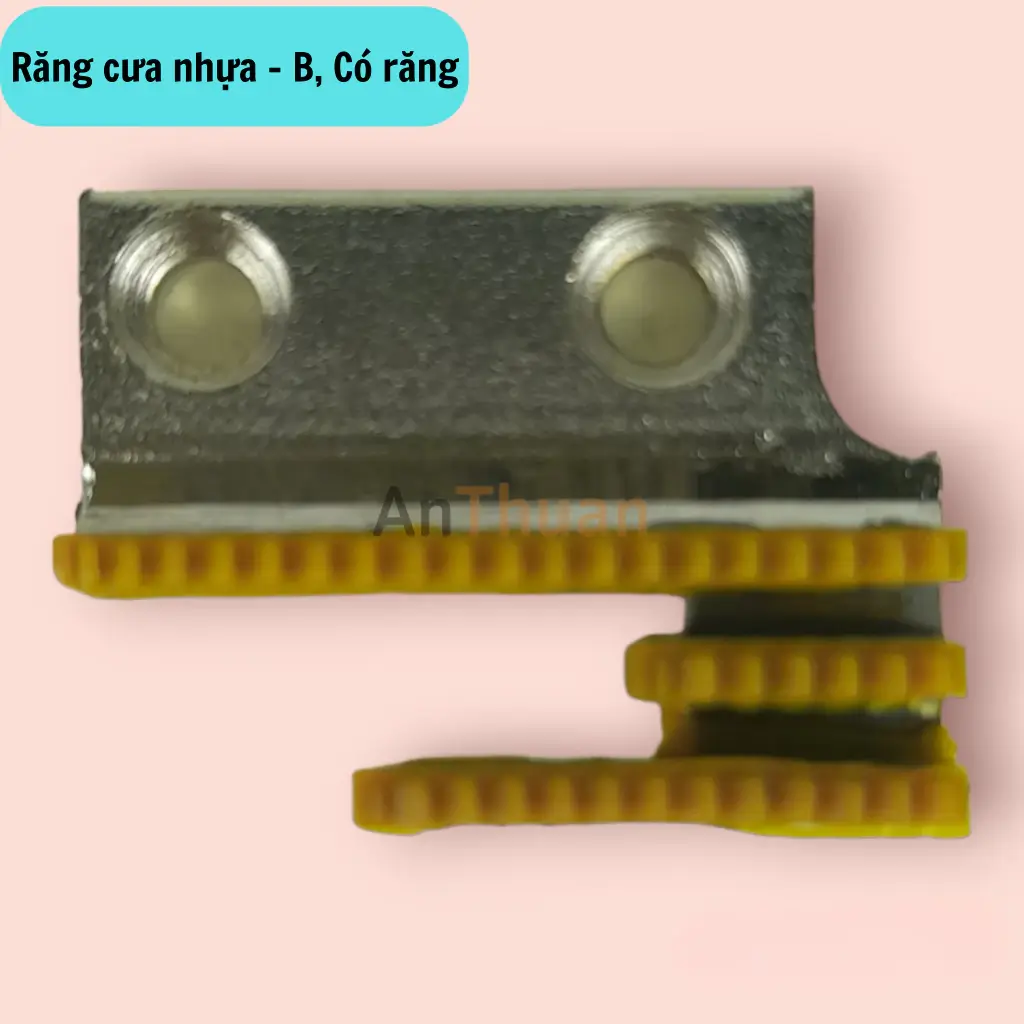 Răng cưa, bàn lừa nhựa 3 cầu, 4 cầu máy may 1 kim công nghiệp