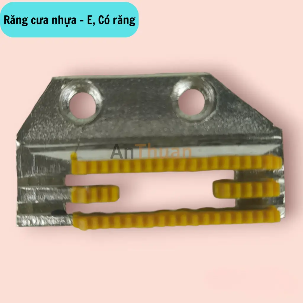 Răng cưa, bàn lừa nhựa 3 cầu, 4 cầu máy may 1 kim công nghiệp
