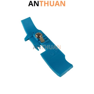 Đế chân vịt nhựa vắt sổ 4 chỉ màu xanh 2 da