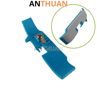 Đế chân vịt nhựa vắt sổ 4 chỉ màu xanh 2 da