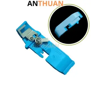 Đế Chân Vịt Nhựa Vắt Sổ 4 Chỉ Màu Xanh Da Trời Có Khe May Vai Con