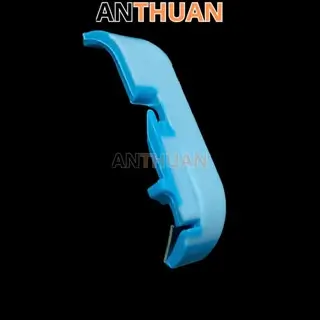 Đế Chân Vịt Nhựa Vắt Sổ 4 Chỉ Màu Xanh Da Trời Có Khe May Vai Con