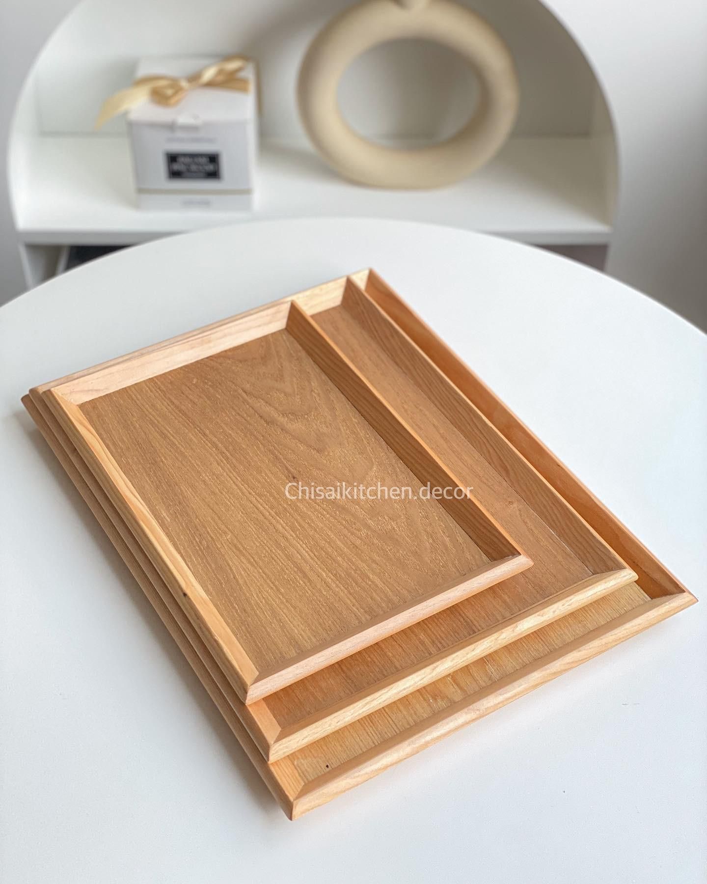 Khay gỗ Muji 40*30cm