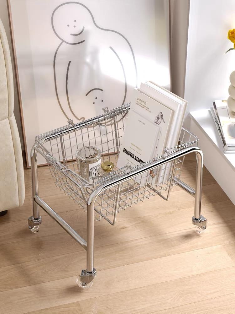 Giỏ xe đẩy inox