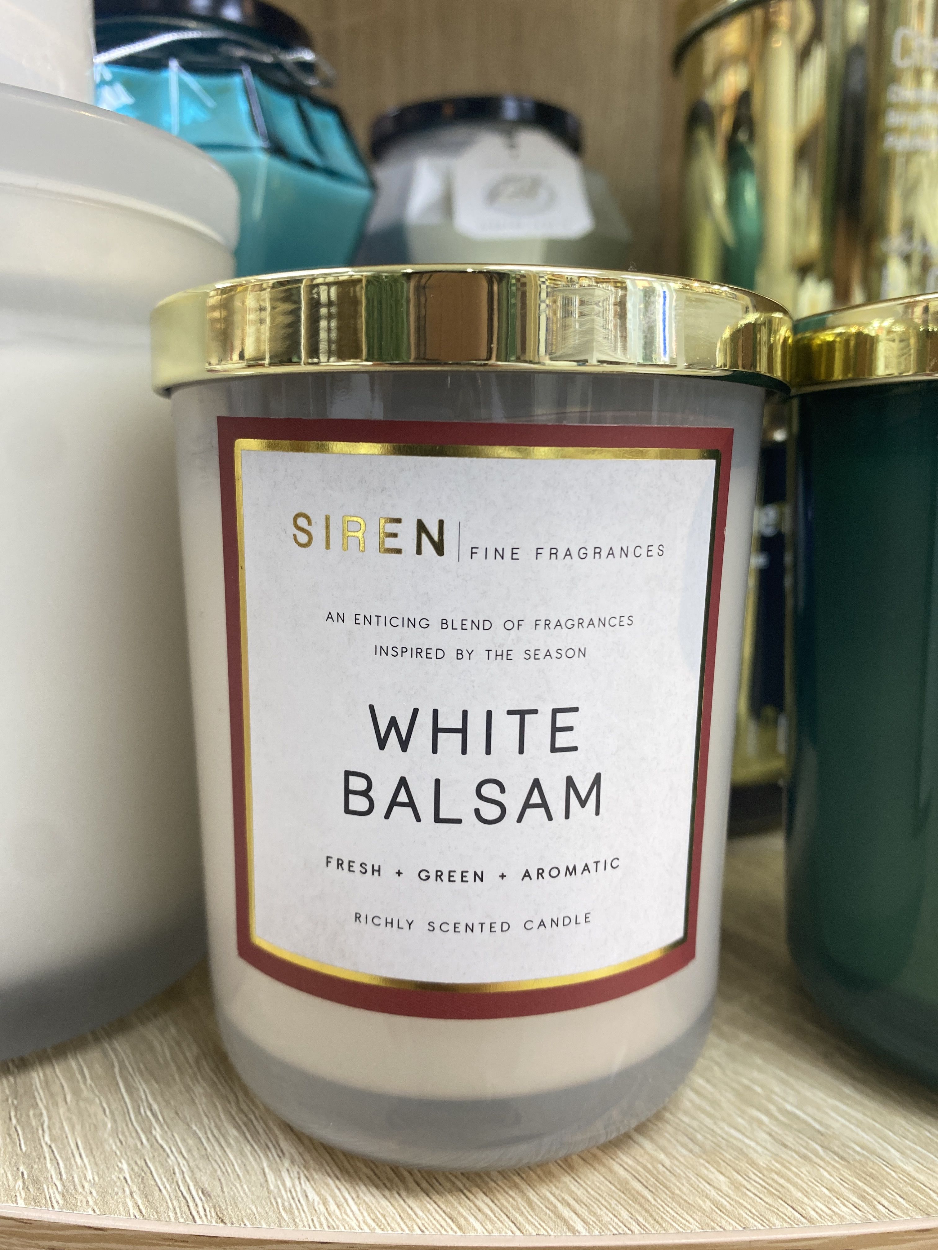 Nến siren White Balsam 7,4oz