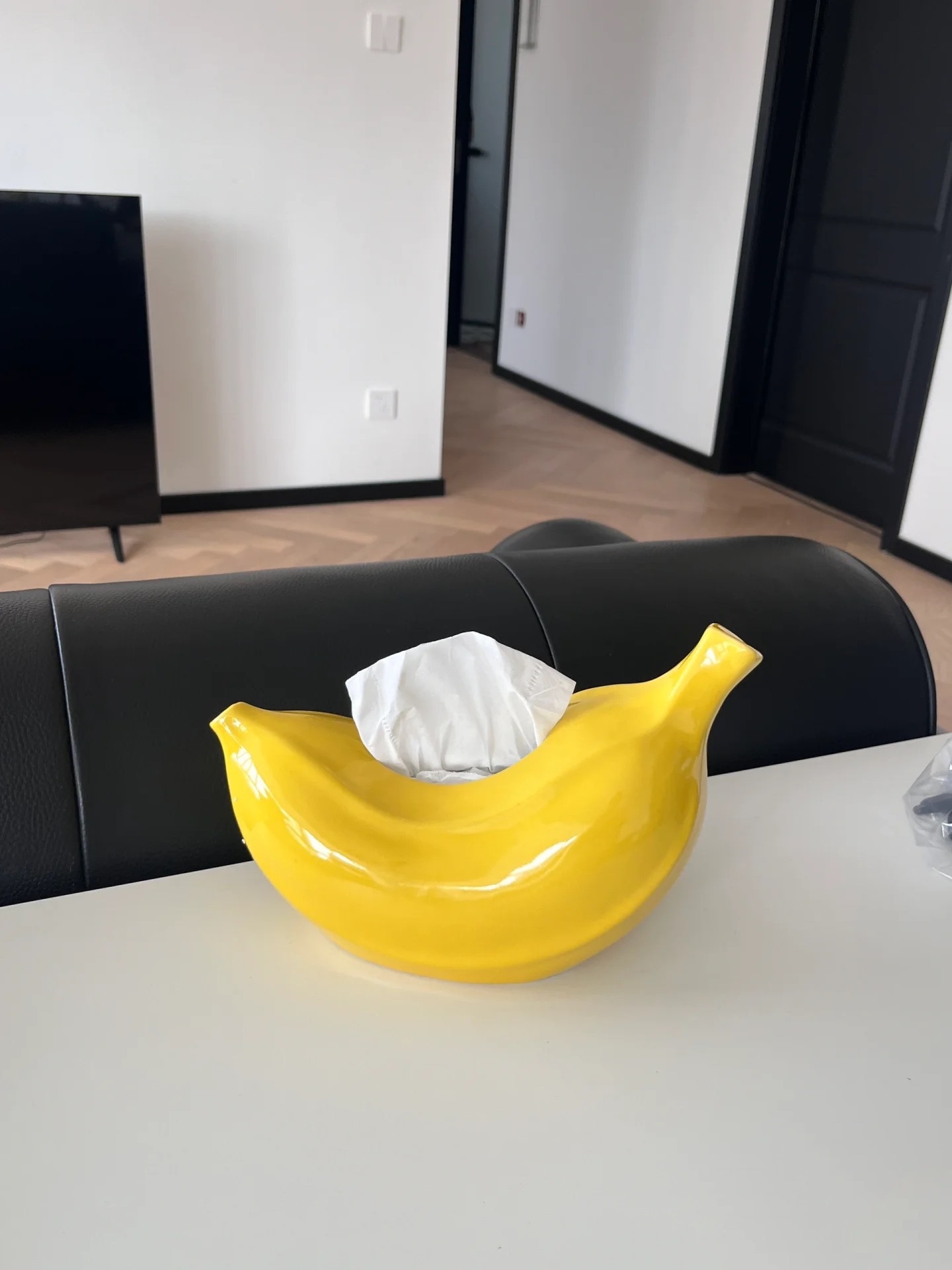 Banana tissue box