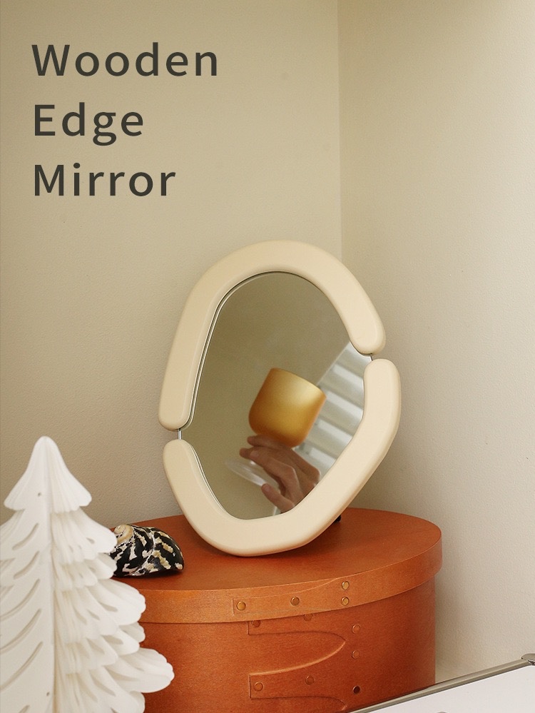 Wooden Edge Mirror