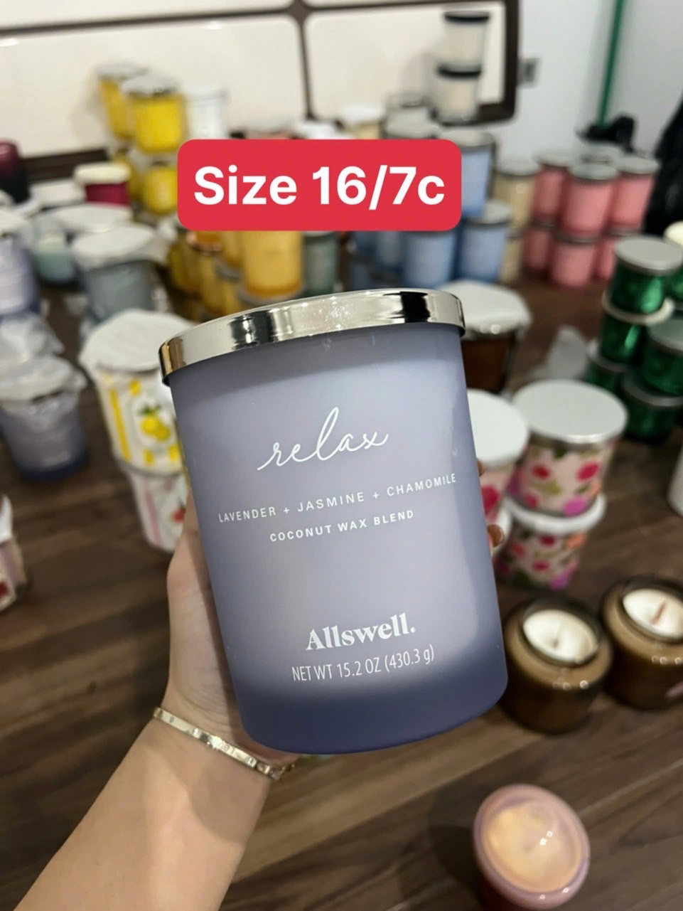 Nến Allswell 15oz - Relax