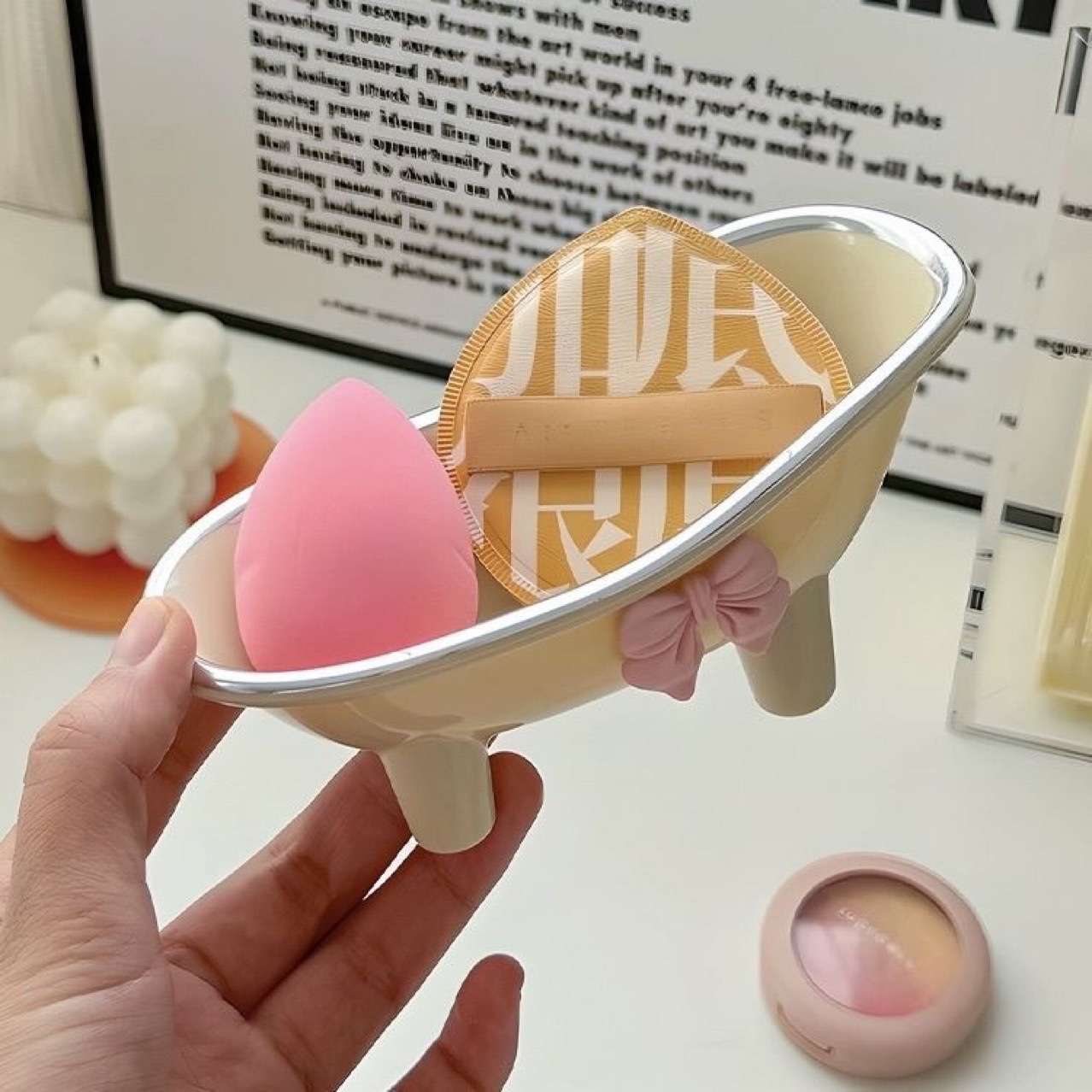 Bồn tắm đựng xà phòng