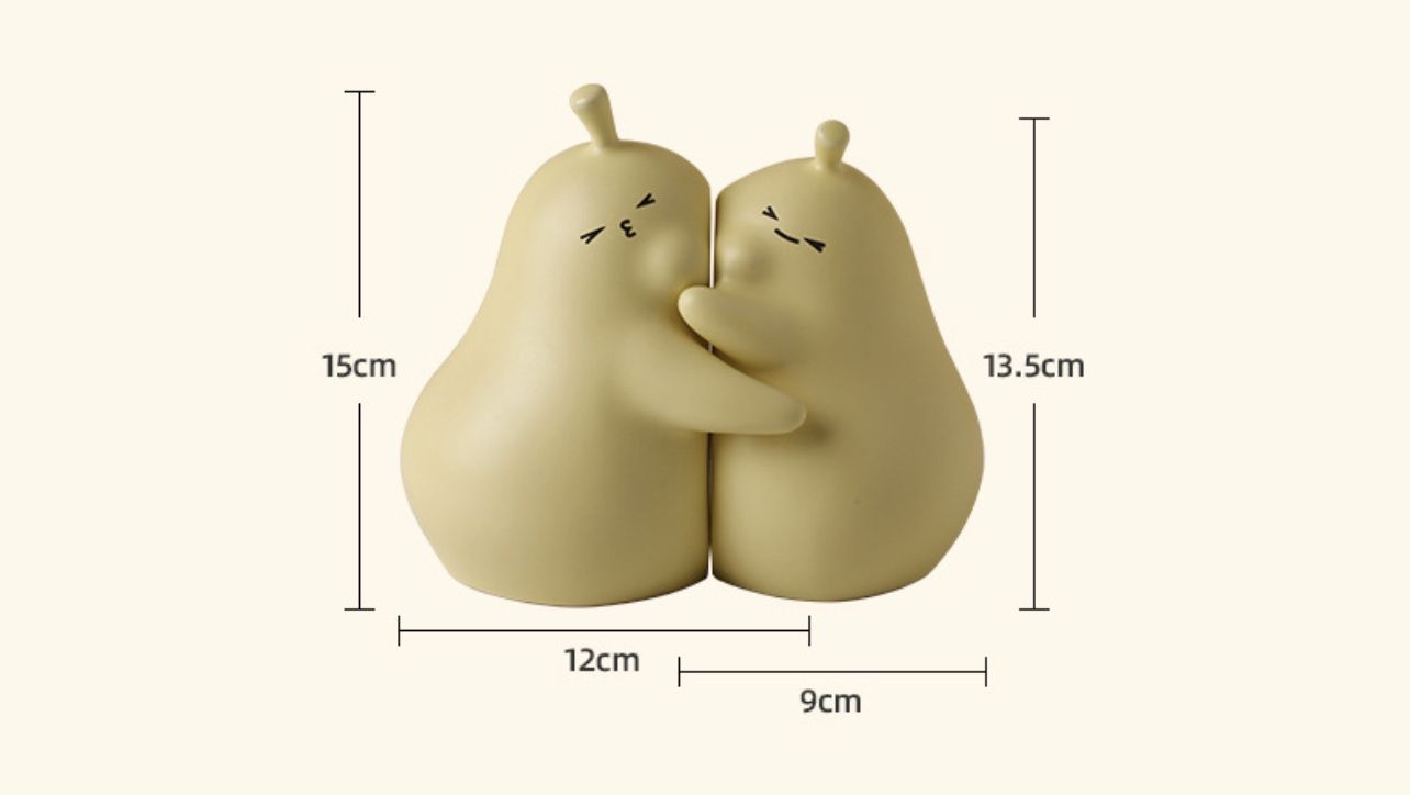 Pear Bookends nhỏ