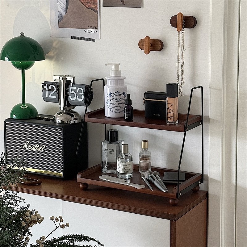 Kệ gỗ 2 tầng kt 35*20*38cm