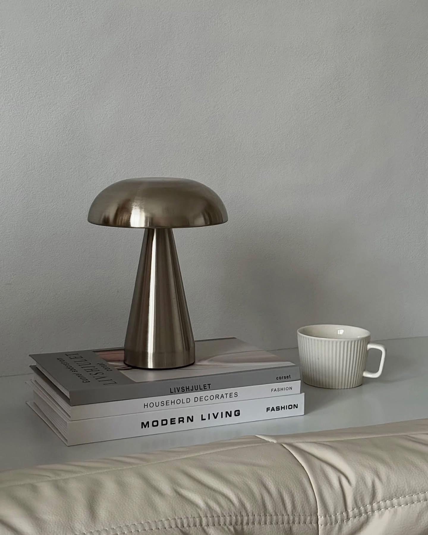 Đèn nấm inox