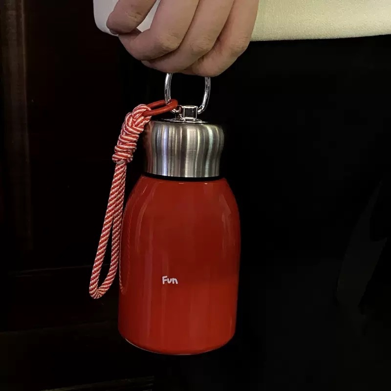 Bình giữ nhiệt 300ml - đỏ fun