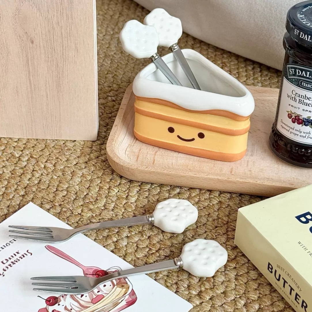 Set dĩa bánh gato