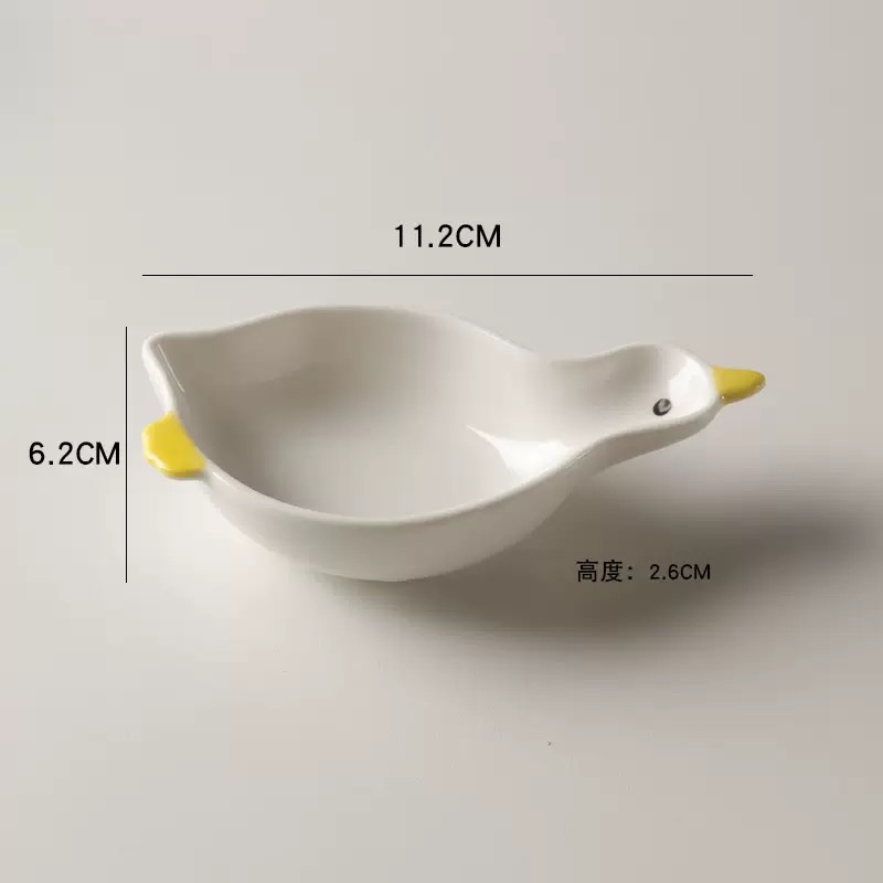 Đĩa gia vị dễ thương - Vịt con