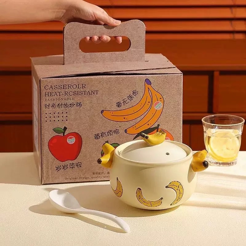 Nồi hầm Banana 1.2L