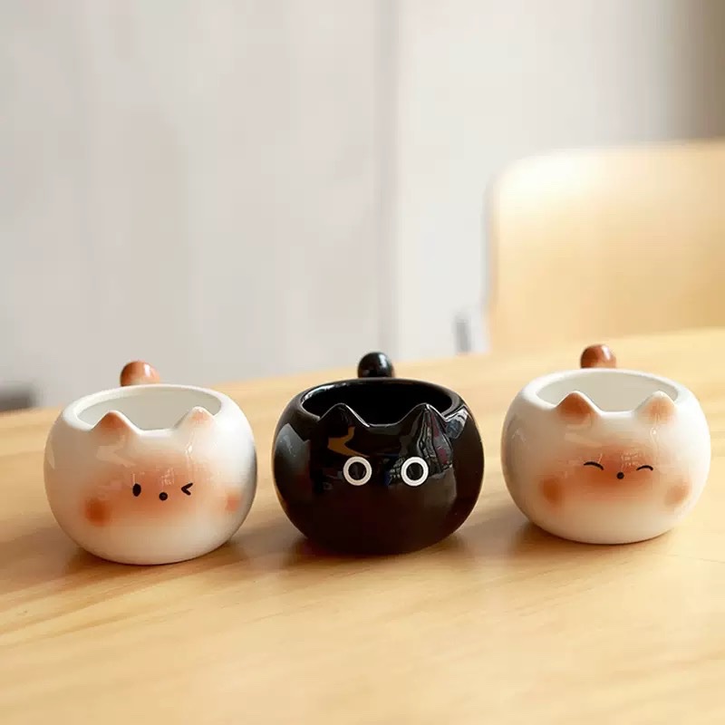 Cốc cà phê mèo xiêm