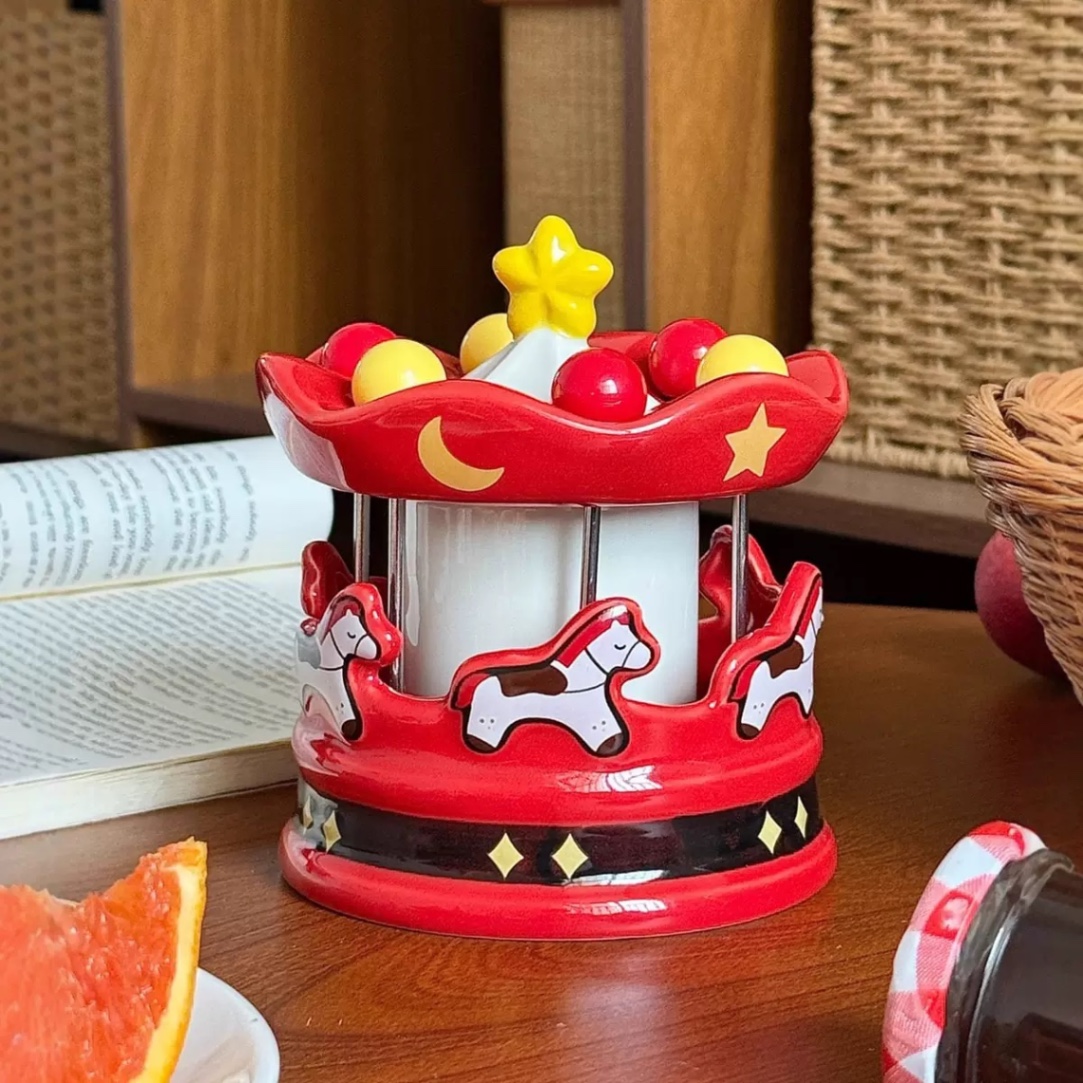 Set dĩa carousel