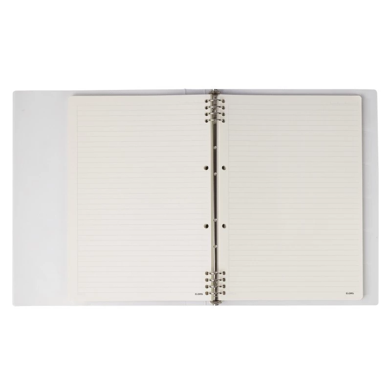 Sổ kẻ ngang nét đứt kẹp còng sắt A4 100 tờ 100/76 Klong MS523-8 chấu