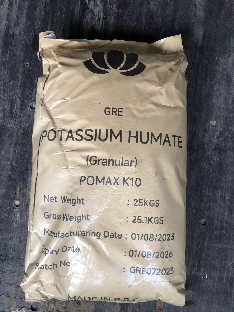 POTASSIUM HUMATE - Pomax K10