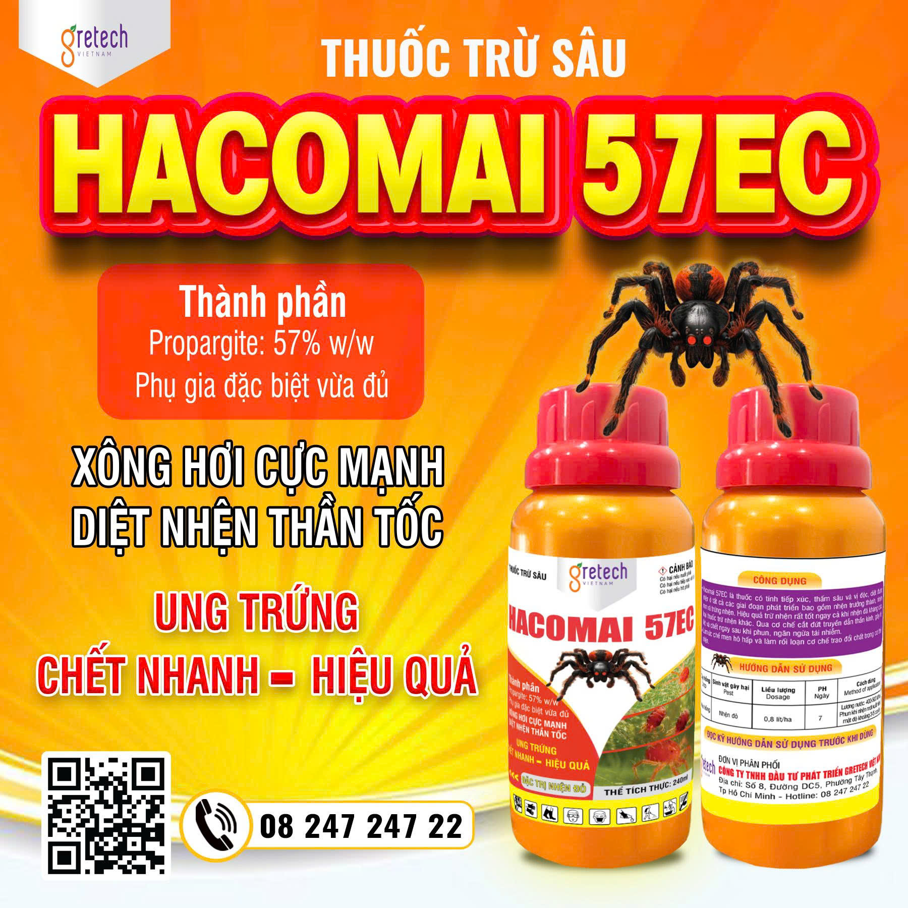 HABACO 57EC - DIỆT TẬN GỐC NHỆN ĐỎ