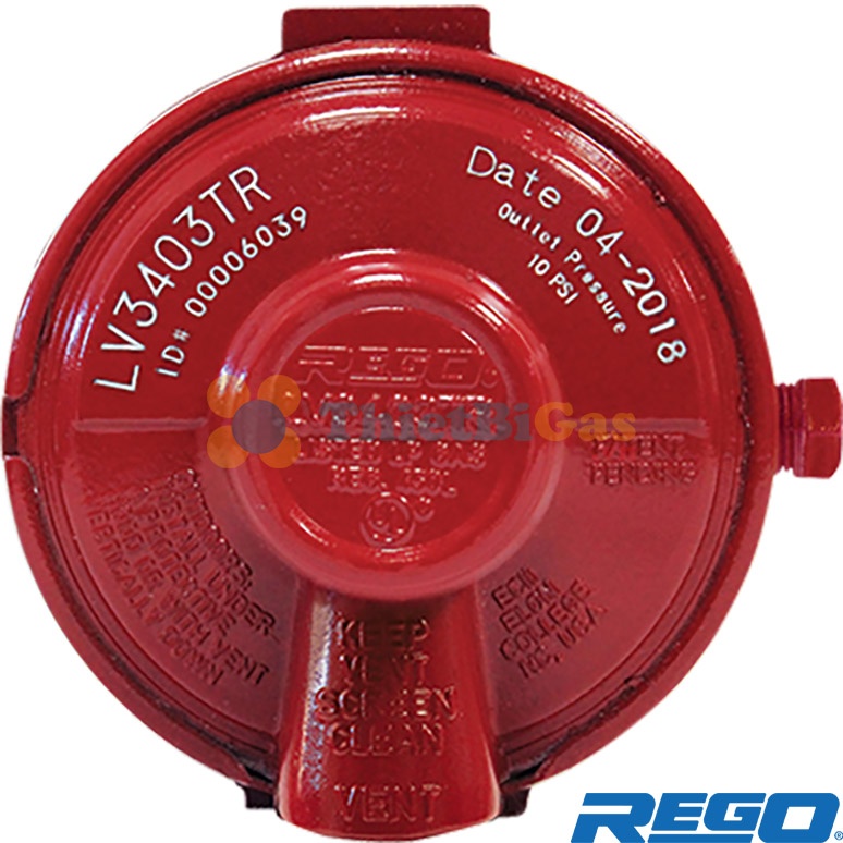 Rego LV3403TR - Van Điều Áp Cấp 1 Khí LPG