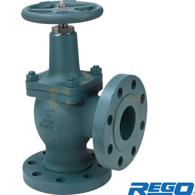 Rego A7518FP - Van Góc Mặt Bích Khí NH3