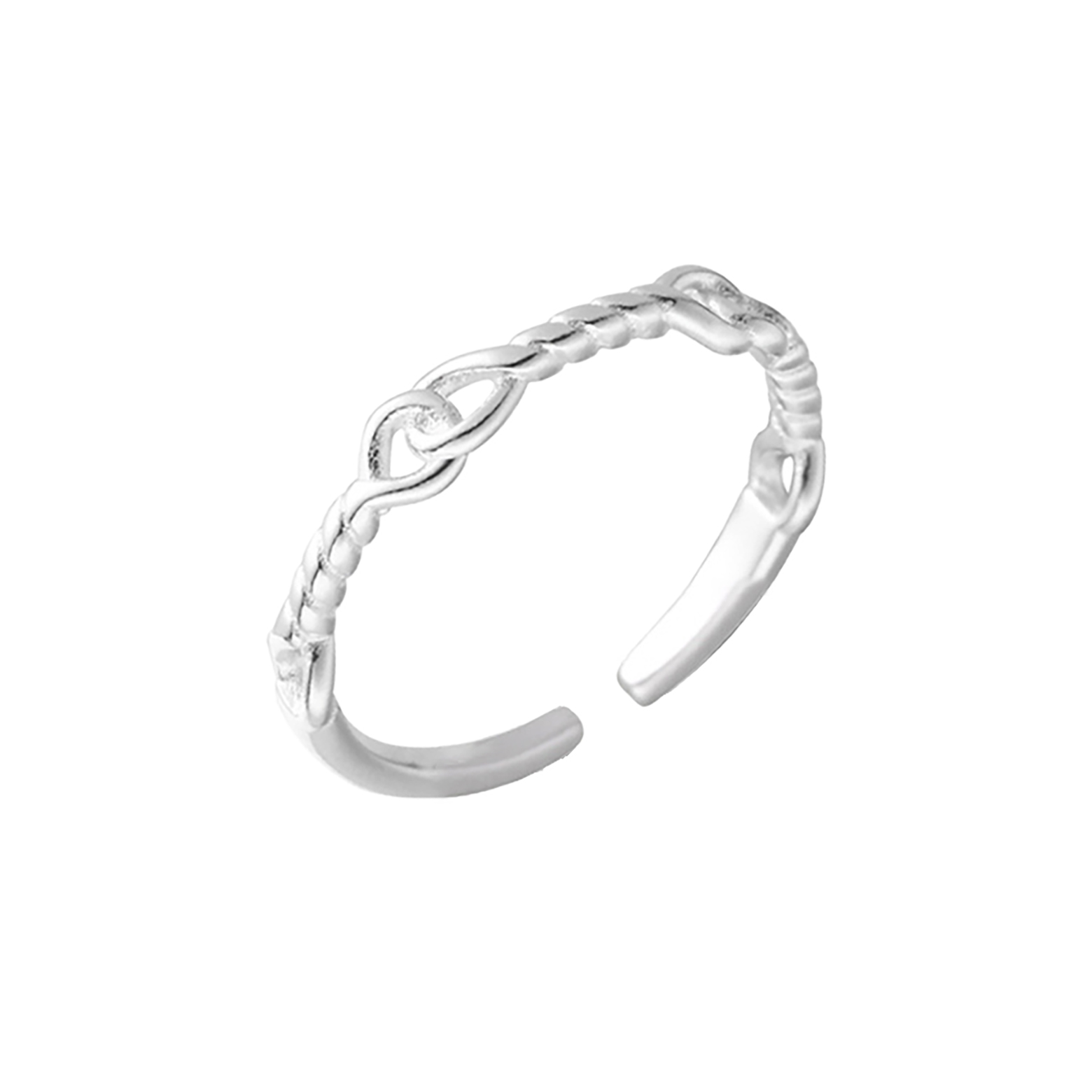 Nhẫn Dây Thừng Xoắn 2719