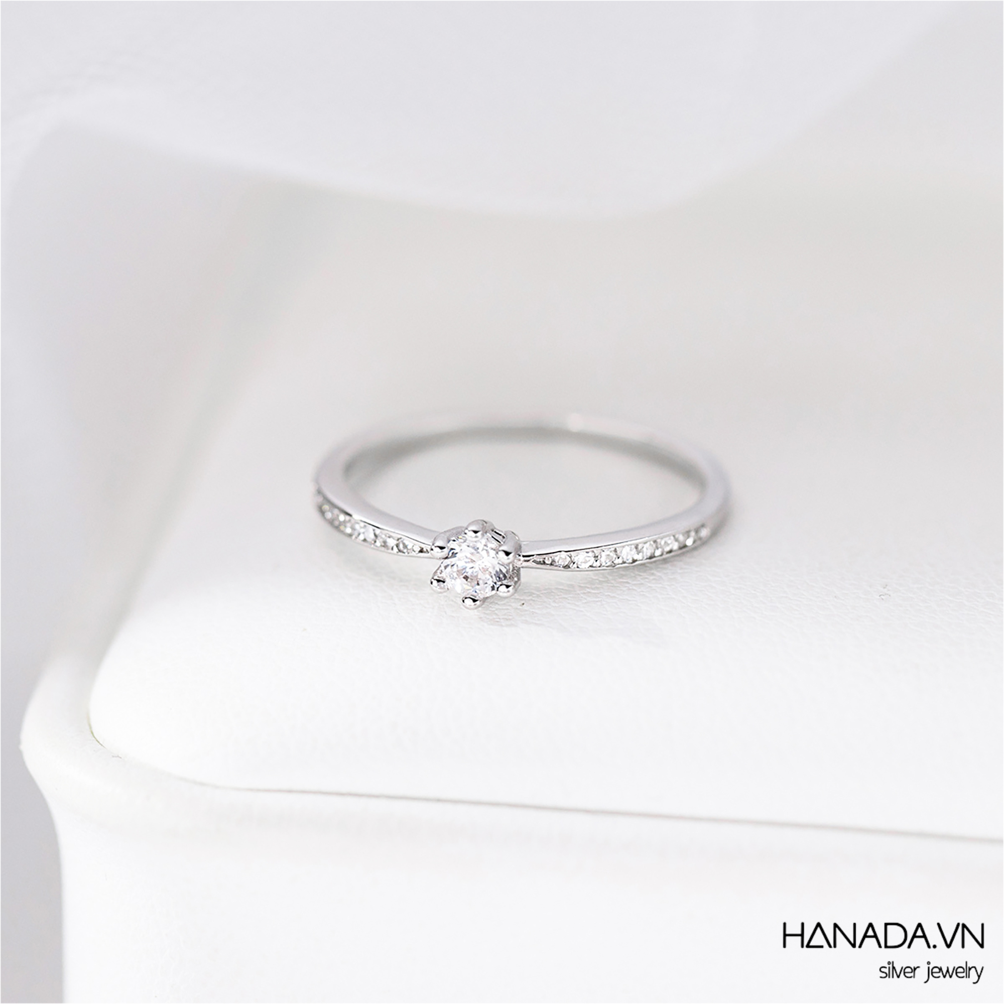 Nhẫn đá cao 4MM 2439