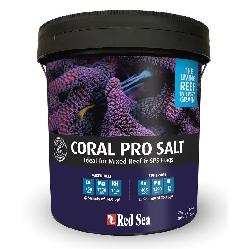 MUỐI CHO HỒ CÁ BIỂN CORAL PRO SALT 22KG- REDSEA