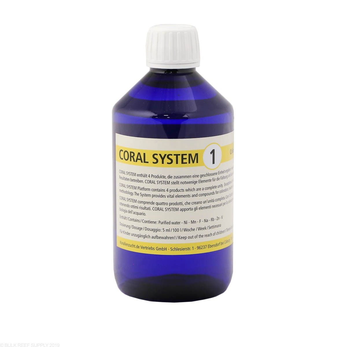 KORALLEN-ZUCHT CORAL SYSTEM COMPONENT 1 – 250ML