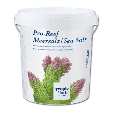 PRO-REEF SALT MUỐI CHO HỒ CÁ CẢNH BIỂN 25KG-TROPIC MARIN (XÔ NHỰA)