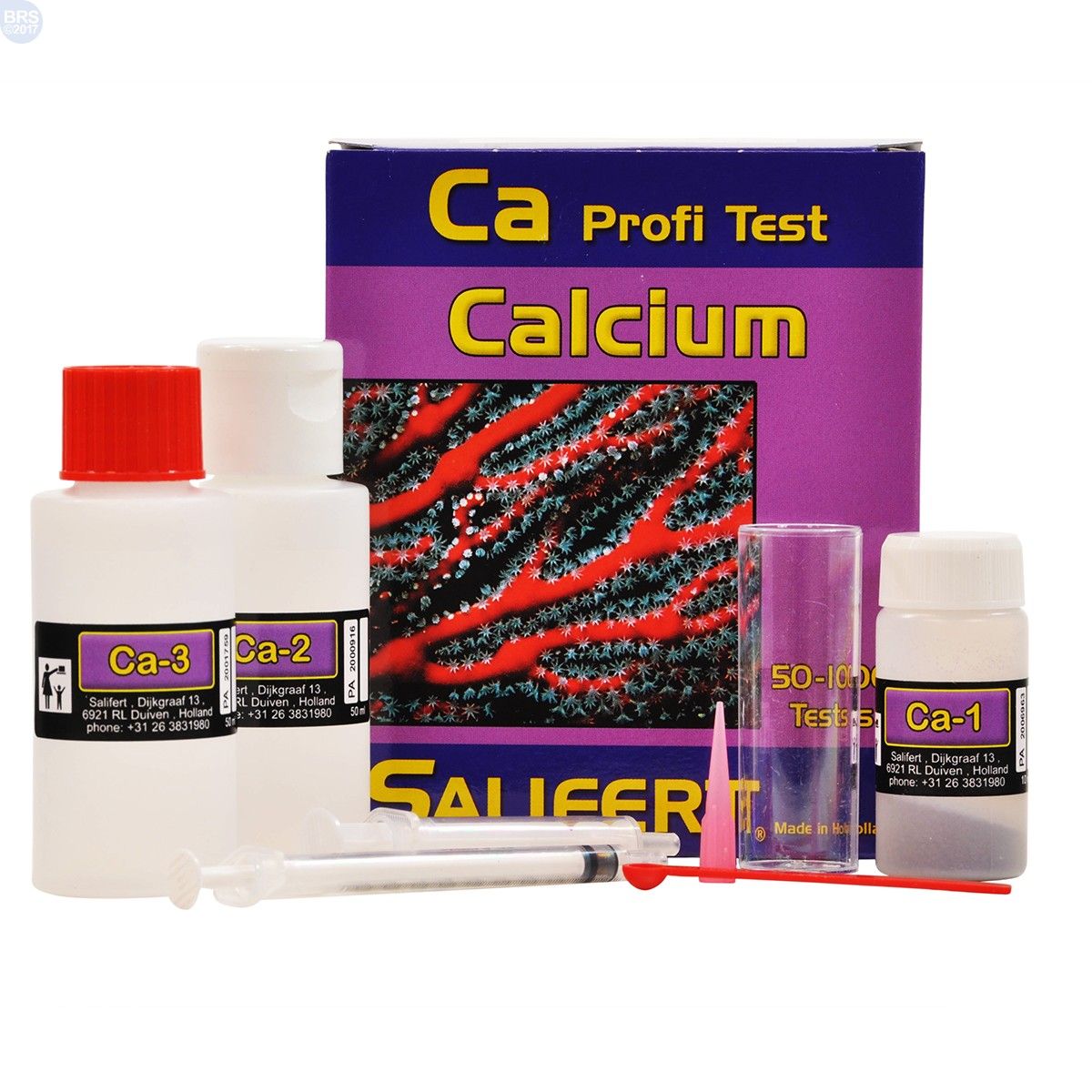 BỘ ĐO NỒNG ĐỘ CANXI CHO HỒ CÁ CẢNH BIỂN – SALIFERT CALCIUM TEST