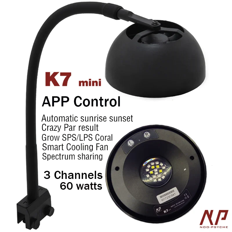 Đèn Led Noopsyche K7 mini 60w app/wifi