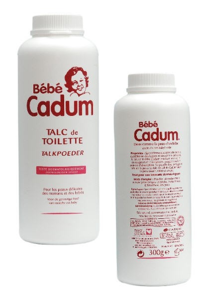 Phấn rôm sơ sinh chống hăm Cadum 300 gram