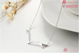 Dây chuyền nữ mặt sừng hươu