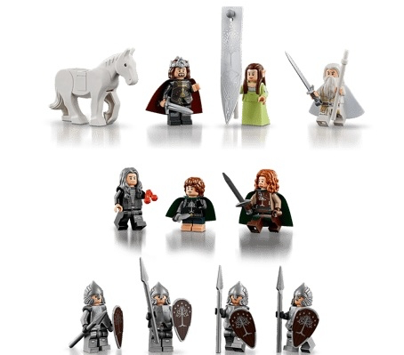 Bộ mini như ảnh (tách sét Lord 11377) New