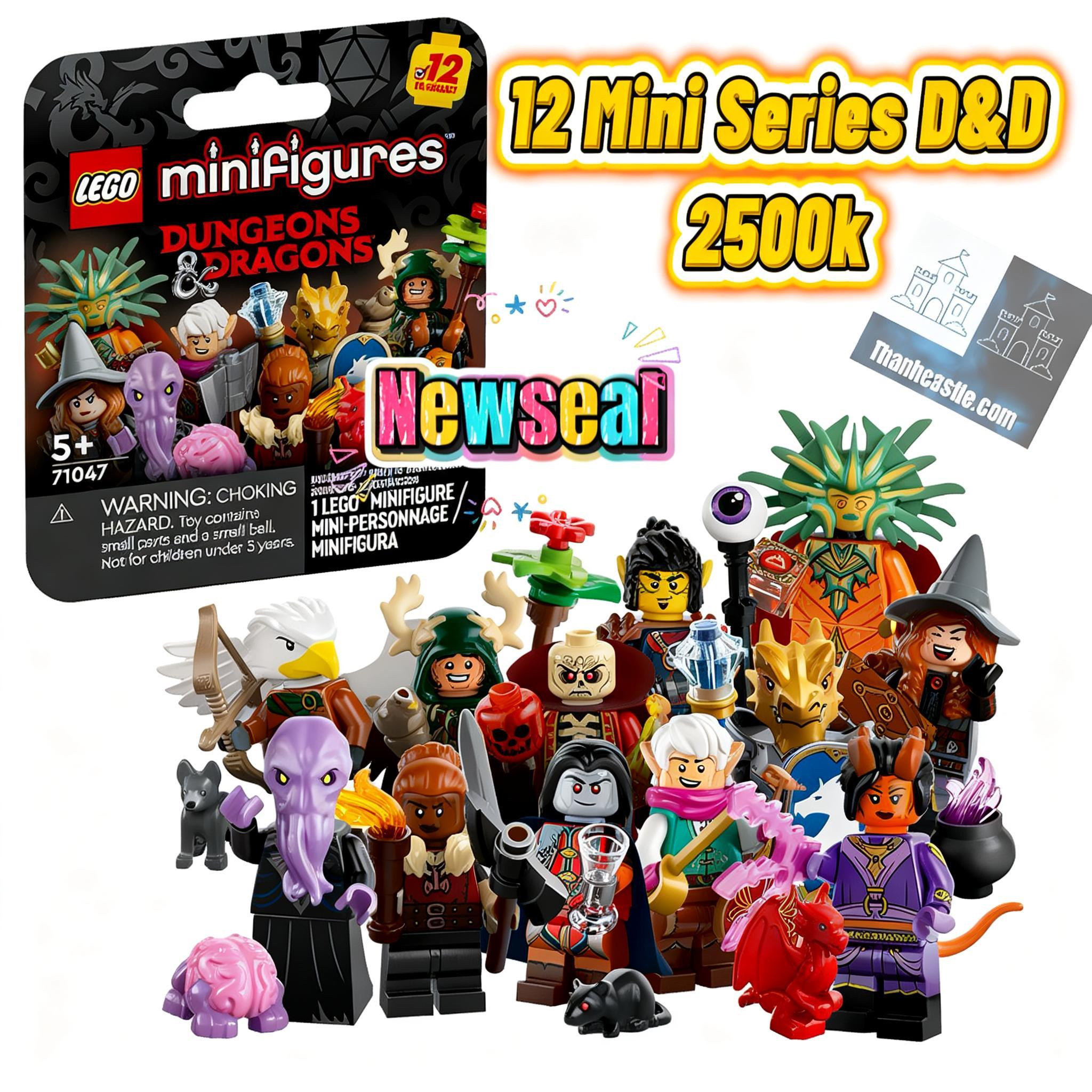 Combo 12 Mini series D&D Newseal