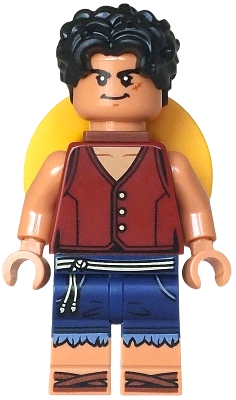 D. Luffy mũ rơm mặt sau (New)