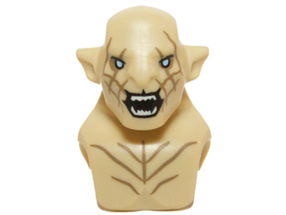 Đầu Azog há miệng