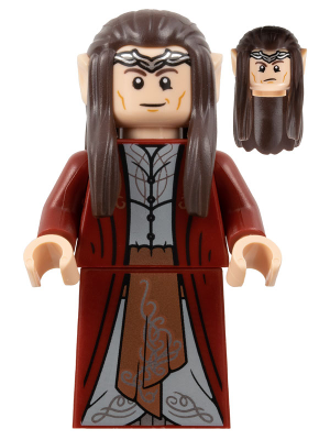 Elrond - Áo choàng đỏ sẫm