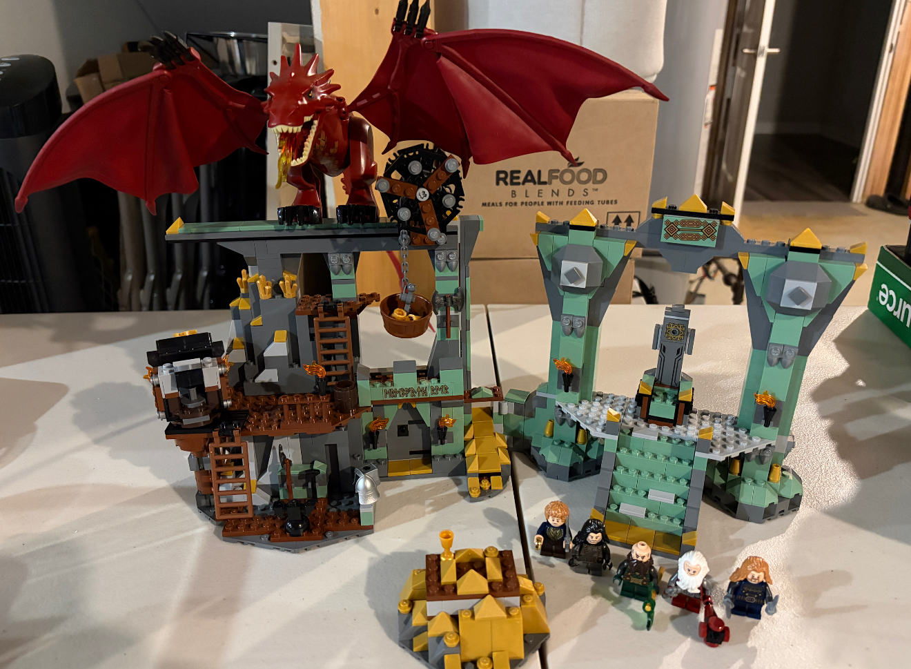 Full set 79018 ( Đủ mini kèm Rồng Smaug)