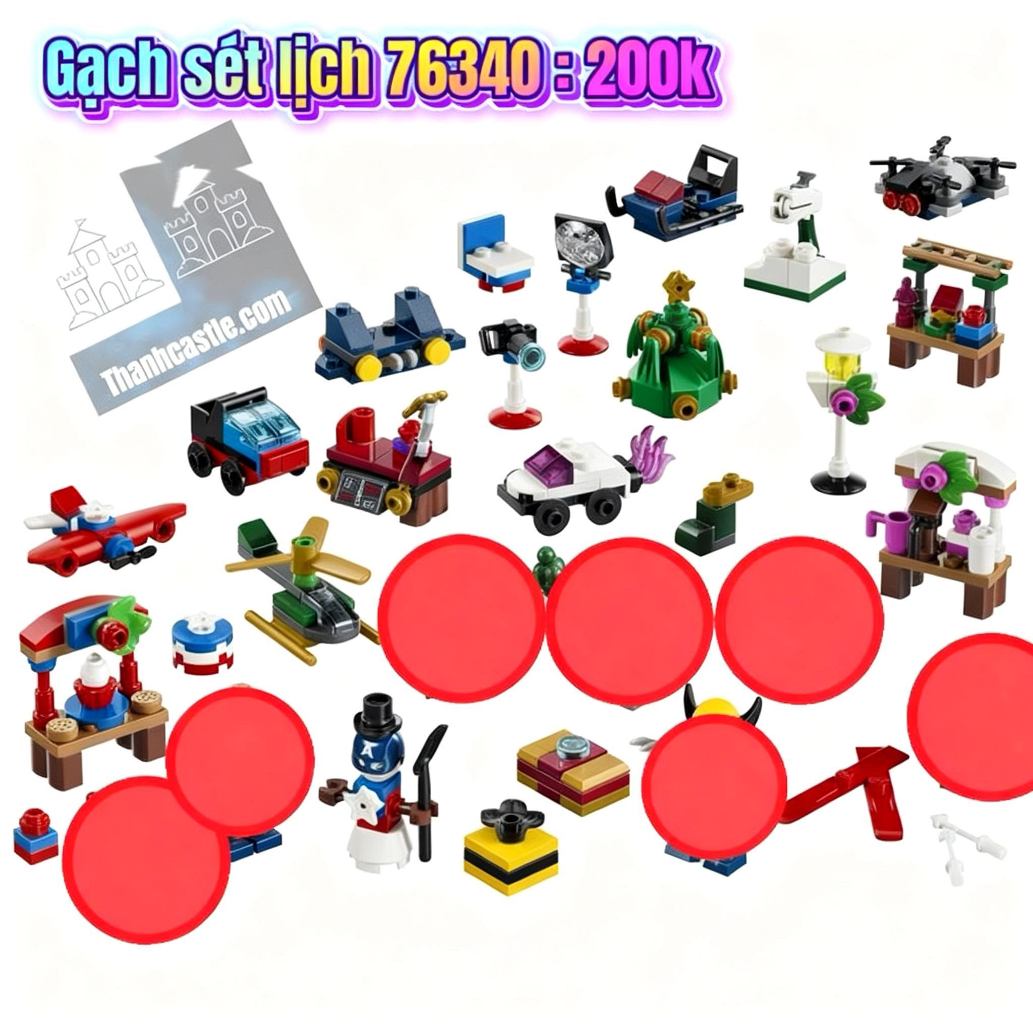 Gạch sét lịch 76340 Noel