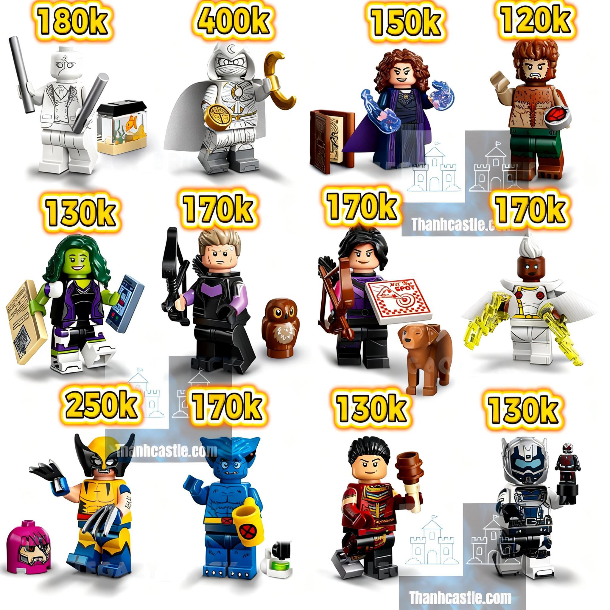 Giá lẻ mini series 2