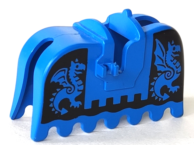 Giáp ngựa rồng xanh cổ